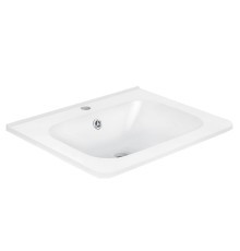 Раковина Vincea VCB-2VP600W из искуственного камня белый