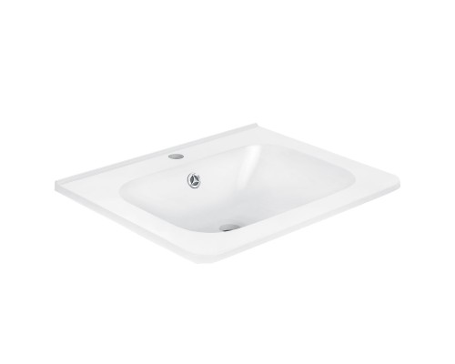 Раковина Vincea VCB-2VP600W из искуственного камня белый