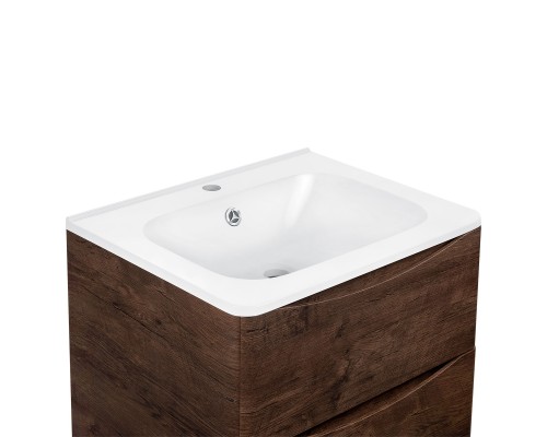 Раковина Vincea VCB-2VP600W из искуственного камня белый