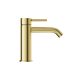 Смеситель для раковины SANCOS Etna, брашированное золото, PVD покрытие, SC9001BG