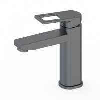 Смеситель для раковины Wonzon&Woghand, Темный графит