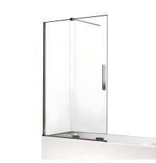 Шторка для ванны NEW TRENDY SMART 80x150 хром