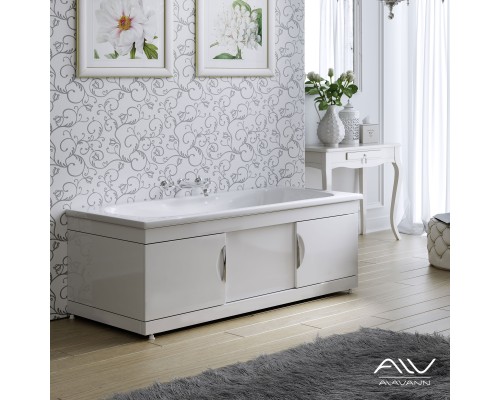 Экран под ванну Alavann Monaco Still 170 раздвижной МДФ белый