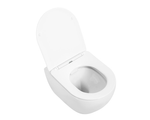 Комплект унитаза Cezares Stylus CZR-513-TH-R/CZR2316SC с инсталляцией BelBagno BB026/BB051CR с сиденьем Микролифт и клавишей смыва Хром