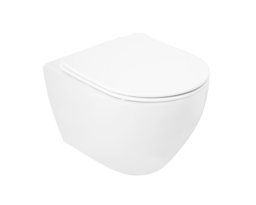 Комплект унитаза Cezares Stylus CZR-513-TH-R/CZR2316SC с инсталляцией BelBagno BB026/BB051CR с сиденьем Микролифт и клавишей смыва Хром