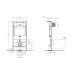 Комплект унитаза Cezares Stylus CZR-513-TH-R/CZR2316SC с инсталляцией BelBagno BB026/BB051CR с сиденьем Микролифт и клавишей смыва Хром