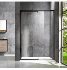 Душевая дверь Vincea Lugano VDS-1L150CLB-1 1500 черный стекло прозрачное