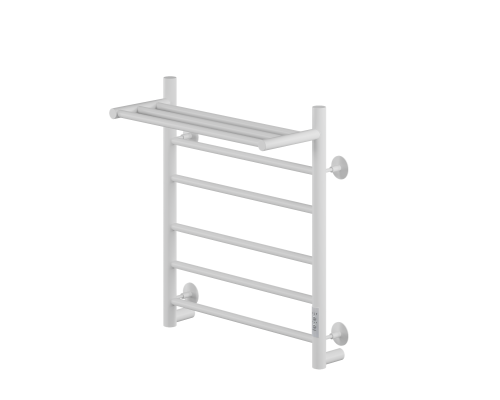 Электрический полотенцесушитель Ника Way-2 60/50 U с полкой Белый матовый