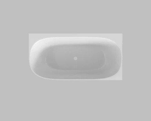 Ванна угловая из искусственного камня Flere Mail 170x85x59 R (белый матовый)