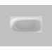 Ванна угловая из искусственного камня Flere Mail 170x85x59 R (белый матовый)