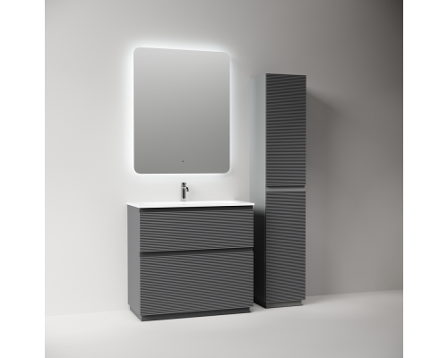 Тумба под раковину Напольная Sancos Folk Floor 89 FL90FGS Grey soft