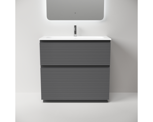 Тумба под раковину Напольная Sancos Folk Floor 89 FL90FGS Grey soft