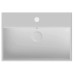 Раковина Isvea Purita 60 см накладная глазированная задняя сторона белый 10PL50060SV