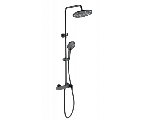 Душевая система Wonzon&Woghand, Черный матовый