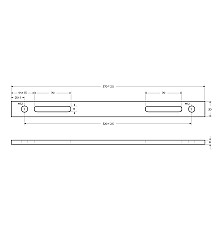 Комплект кронштейнов для крепления ног BelBagno BB05-SUP