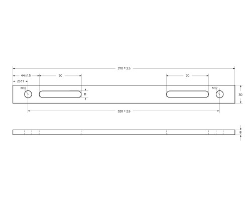 Комплект кронштейнов для крепления ног BelBagno BB05-SUP