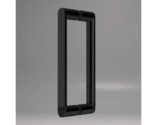 Душевой уголок Vincea Dice VSR-4D8012CLB 1200x800 черный стекло прозрачное