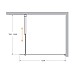 Душевая перегородка Cezares LIBERTA-L-1-125-C-Cr