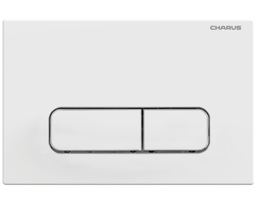Кнопка смыва Charus Elegia FP.320.12.01 белый матовый
