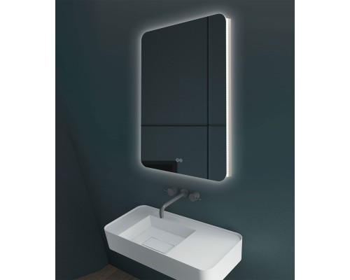 Зеркало LED Vincea VLM-3BE600-2 600х800 c сенсорным выключателем и антизапотевание
