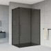 Душевой уголок Vincea Arno 1200x900 черный стекло тонированное
