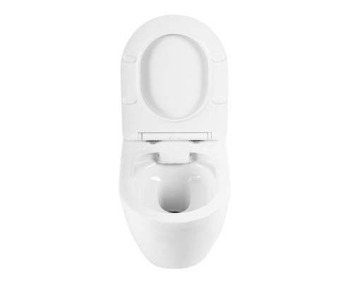 Комплект унитаза с инсталляцией BelBagno Loto BB070CHR/SC/BB002-80/BB014-SR-BIANCO с сиденьем Микролифт и Белой клавишей смыва