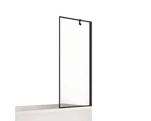 Шторка для ванны NEW TRENDY NEW SOLEO BLACK 100x140 черный