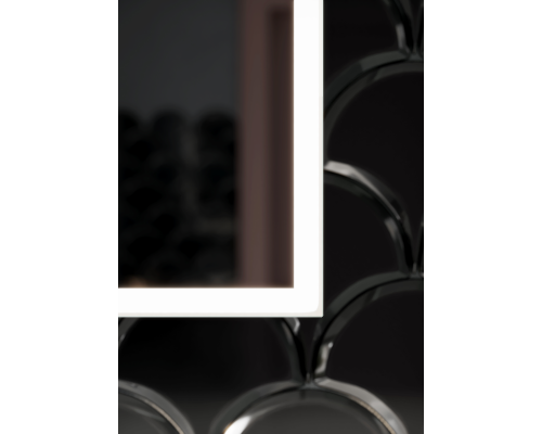 Зеркальный шкаф для ванной комнаты SANCOS Cube 600х140х800 с подсветкой