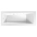 Ванна гидромассажная Excellent Ava 160x70 Soft Белый