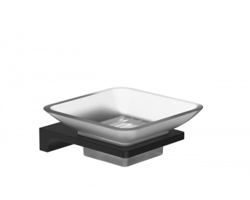 Мыльница с держателем Wonzon&Woghand, Черный