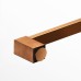 Душевое ограждение NEW TRENDY AVEXA COPPER BRUSHED 130x200 брашированная медь
