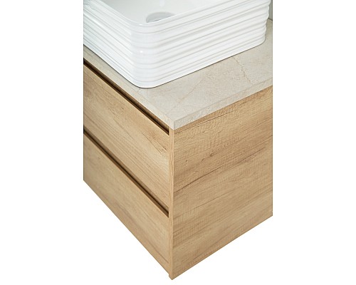 Столешница под раковину BelBagno 80 KEP-80-MCO-W0 Marmo Crema Opaco Столешница под раковину BelBagno 80 KEP-80-MCO-W0 Marmo Crema Opaco