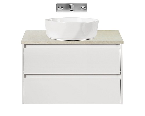 Столешница под раковину BelBagno 80 KEP-80-MCO-W0 Marmo Crema Opaco Столешница под раковину BelBagno 80 KEP-80-MCO-W0 Marmo Crema Opaco