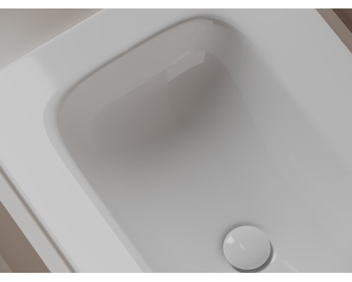 Раковина накладная мебельная Ceramicanova Грация (Grace) 710x457x137 без отв. под смеситель, белый