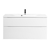 Тумба под раковину BelBagno Marino 120 MARINO-H60-1200-2C-SO-BL-P подвесная Bianco Lucido