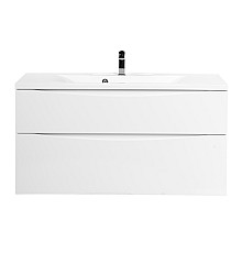 Тумба под раковину BelBagno Marino 120 MARINO-H60-1200-2C-SO-BL-P подвесная Bianco Lucido