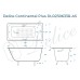 Ванна чугунная Delice Continental PLUS 150х70 с отверстиями под ручки и антискользящим покрытием