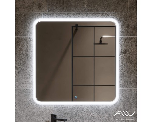 Зеркало Alavann Anna 80 с подсветкой