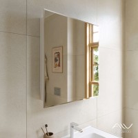 Зеркальный шкаф Alavann Paris 70 белый