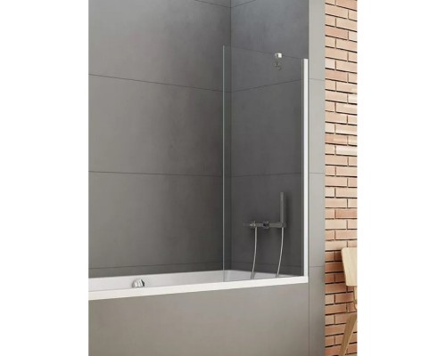 Шторка для ванны NEW TRENDY NEW SOLEO 100x140 хром