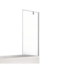 Шторка для ванны NEW TRENDY NEW SOLEO 100x140 хром
