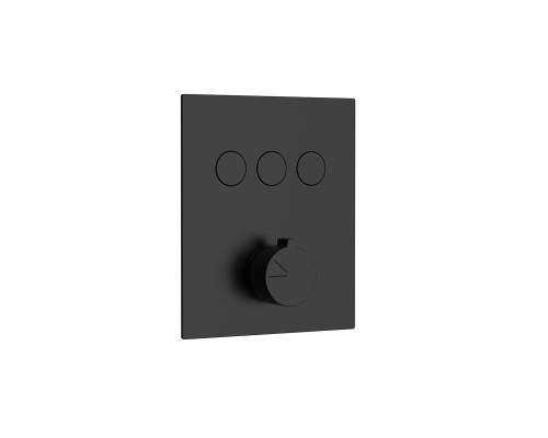 Душевой комплект Vincea VSFW-4311RMB встраиваемый 3 режима черный