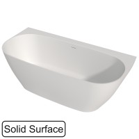 Ванна из искусственного камня Whitecross Make 170x80 белый матовый