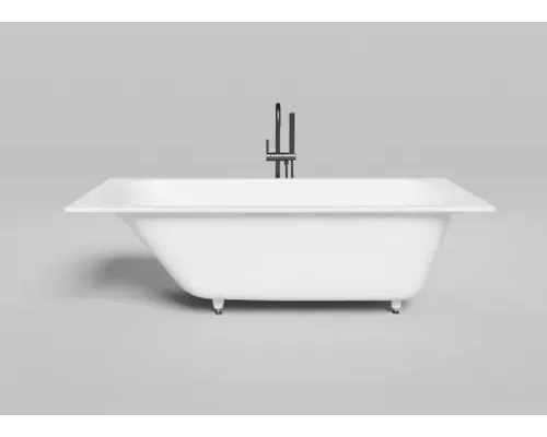 Ванна из литьевого мрамора Flere Oberon New 180x80x60 (белый матовый)