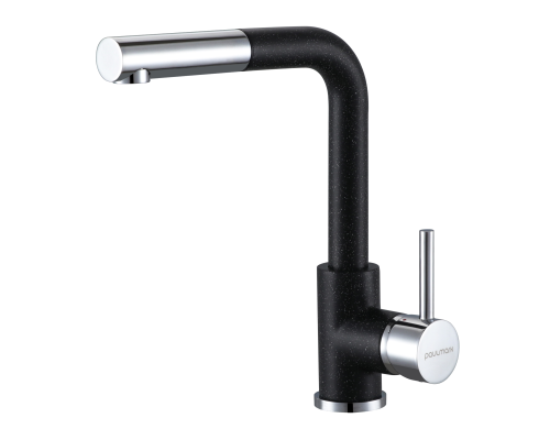 Смеситель для кухни Paulmark Kassel Ka214311-308 Черный Хром