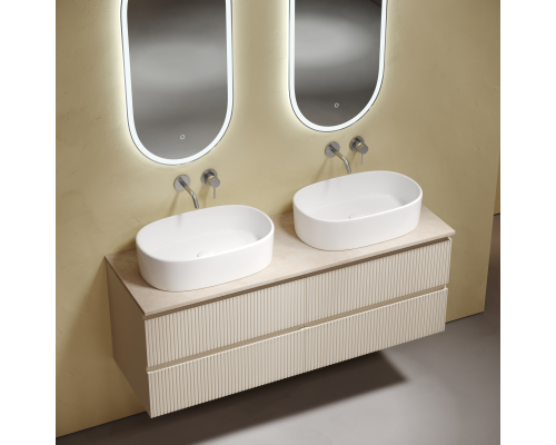 Столешница для ванной комнаты из керамогранита Sancos Kreman 1400х460, TT140A2