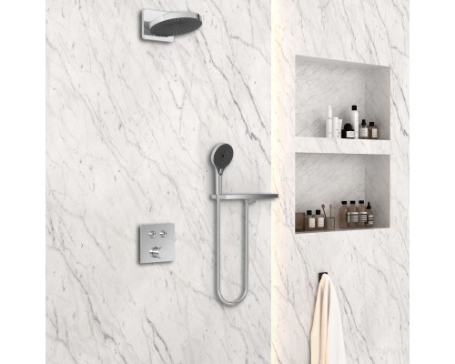 Душевой комплект Vincea Inspire VSFW-4I211RCH встраиваемый двухрежимный хром