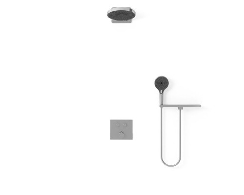 Душевой комплект Vincea Inspire VSFW-4I211RCH встраиваемый двухрежимный хром