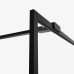 Душевое ограждение NEW TRENDY AVEXA BLACK 100x200 черный