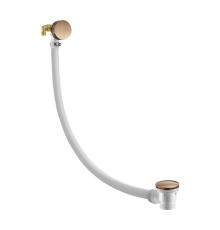 Слив-перелив для ванны с наполнением через перелив Benesque 59010206 бронза брашированная